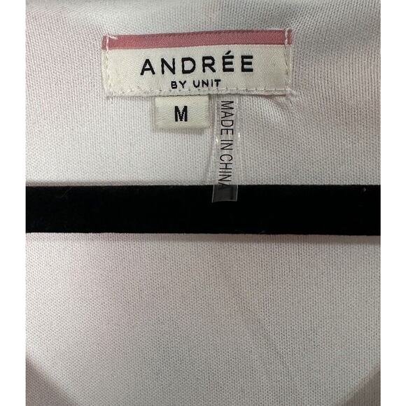 Andree by Unit Women’s Colorful Floral Printed Puff Sleeve Boho Dress Sz Medium - Picture 5 of 6